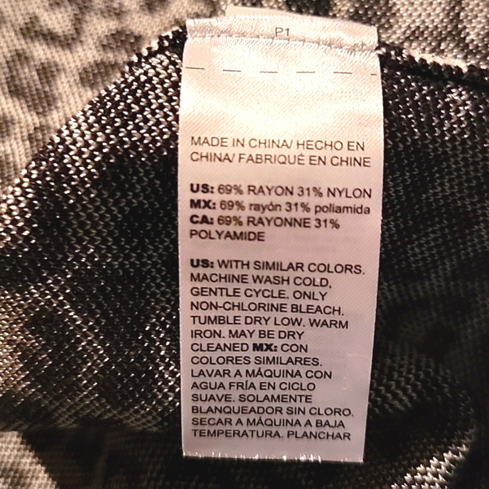 Chicos Leopard And Zebra Print Cardigan Sweater. - image 6